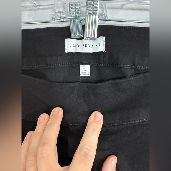 Lane Bryant Flex Magic Waistband Signature Fit High Rise Jegging Black Plus  28 - Picture 2 of 9